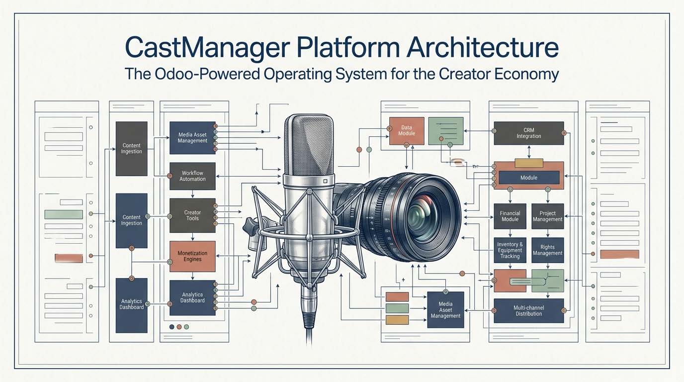 CastManager Creator Journey Diagram