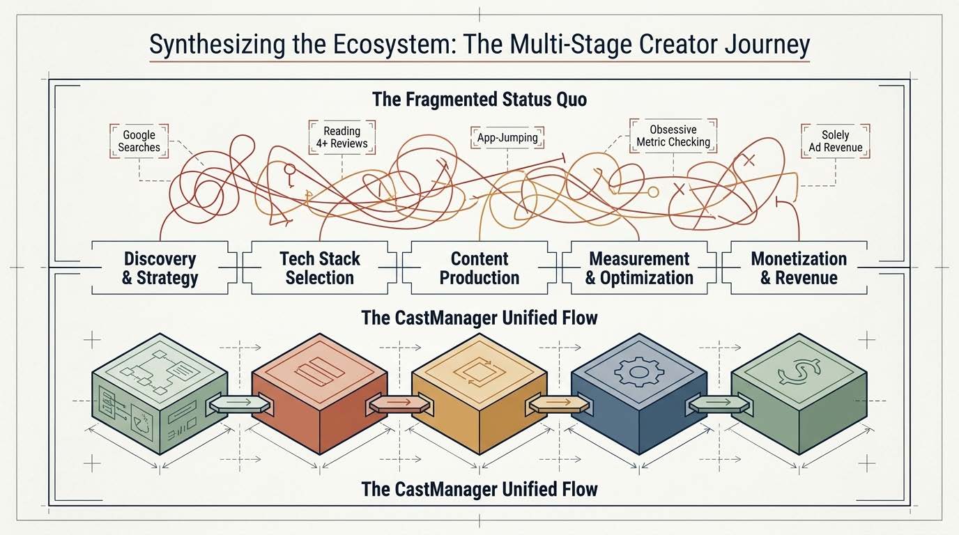CastManager Technical Architecture